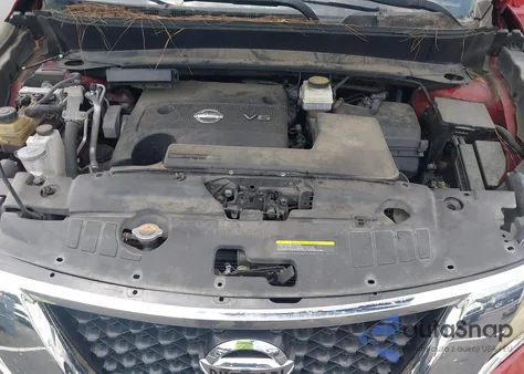 2014 Nissan Pathfinder Platinum z USA, uszkodzony, nr VIN 5N1AR2MM1EC647902